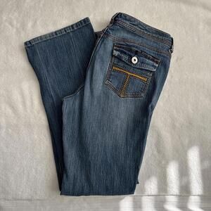 vintage low waisted Tommy hilfiger boot cut jeans